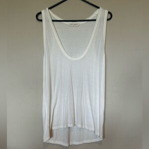 Audrey 3+1 low scoop neckline off white size S